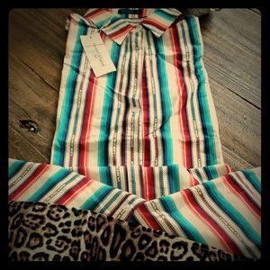 Fashion Express Serape Multicolor/Cheetah/Leopard